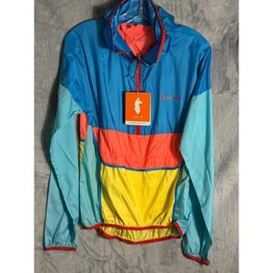 Cotopaxi Teca Half-Zip Windbreaker Bouncy Colorblock‎ Pullover Jacket 
Womens XS